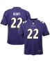 Derrick Henry 22 Baltimore Ravens Game YOUTH Jersey – Purple