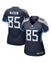 Derrick Mason 85 Tennessee Titans Women Game Retired Jersey – Navy