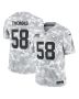 Derrick Thomas 58 Kansas City Chiefs 2024 Salute to Service Retired Player Limited Men Jersey – Arctic Camo