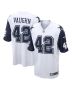 Deuce Vaughn 42 Dallas Cowboys Alternate Game Men Jersey – White
