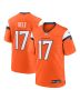 Devaughn Vele 17 Denver Broncos Team Game Men Jersey – Orange