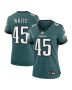 Devin White 45 Philadelphia Eagles Women Game Jersey – Midnight Green