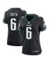DeVonta Smith 6 Philadelphia Eagles Alternate Game Women Jersey – Black