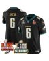 DeVonta Smith 6 Philadelphia Eagles LII-LIX Super Bowl Champions Vapor Limited Gold Jersey – Black