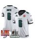 DeVonta Smith 6 Philadelphia Eagles LII-LIX Super Bowl Champions Vapor Limited Jersey – White