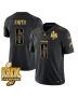 DeVonta Smith 6 Philadelphia Eagles Super Bowl LIX Champions Gold Vapor Limited Jersey – Black Gold