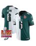 DeVonta Smith 6 Philadelphia Eagles Super Bowl LIX Champions Gold Vapor Limited Jersey – Split