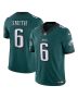 DeVonta Smith 6 Philadelphia Eagles Vapor F.U.S.E. Limited Jersey – Midnight Green