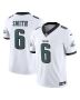 DeVonta Smith 6 Philadelphia Eagles Vapor F.U.S.E. Limited Jersey – White