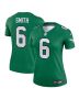 DeVonta Smith 6 Philadelphia Eagles Women Alternate Legend Player Jersey – Kelly Green