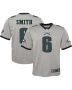 DeVonta Smith 6 Philadelphia Eagles YOUTH Inverted Game Jersey – Silver