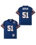 Dick Butkus 51 Chicago Bears Retro Throwback Men Jersey – Navy