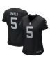 Divine Deablo 5 Las Vegas Raiders Women Game Jersey – Black