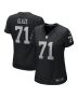 DJ Glaze 71 Las Vegas Raiders Women’s Game Jersey – Black