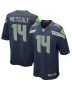 DK Metcalf 14 Seattle Seahawks Men Game Jersey – College Navy