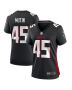 Donavan Mutin 45 Atlanta Falcons Game Women Jersey – Black