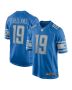 Donovan Peoples-Jones 19 Detroit Lions Game Men Jersey – Blue