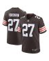 D’Onta Foreman 27 Cleveland Browns Team Game Men Jersey – Brown