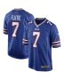 Doug Flutie 7 Buffalo Bills Men Game Retired Jersey – Royal