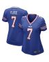 Doug Flutie 7 Buffalo Bills Women Game Retired Jersey – Royal