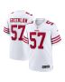 Dre Greenlaw 57 San Francisco 49ers Game Men Jersey – White