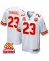 Drue Tranquill 23 Kansas City Chiefs Super Bowl LVIII Champions 4X Game Men Jersey – White
