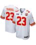 Drue Tranquill 23 Kansas City Chiefs Super Bowl LVIII Patch Game Men Jersey – White