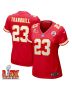 Drue Tranquill #23 Kansas City Chiefs Super Bowl LIX Women’s Jersey – Red