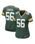 Edgerrin Cooper 56 Green Bay Packers Women’s Game Jersey – Green
