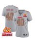 Ekow Boye-Doe 40 Kansas City Chiefs Super Bowl LVIII Champions 4X Atmosphere Fashion Game Women Jersey – Gray