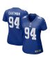 Elijah Chatman 94 New York Giants Women’s Game Jersey – Royal