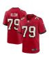 Elijah Klein 79 Tampa Bay Buccaneers Game Men Jersey – Red