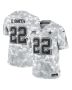 Emmitt Smith 22 Dallas Cowboys 2024 Salute to Service Retired Player Limited Men Jersey – Arctic Camo