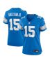 Ennis Rakestraw Jr. 15 Detroit Lions Women’s Team Game Jersey – Blue