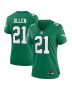 Eric Allen 21 Philadelphia Eagles Women’s Alternate Game Jersey – Kelly Green