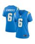 Eric Kendricks 6 Los Angeles Chargers Women Game Jersey – Powder Blue