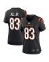 Erick All Jr. 83 Cincinnati Bengals Women’s Team Game Jersey – Black