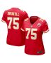 Ethan Driskell 75 Kansas City Chiefs Women’s Game Jersey – Red