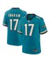Evan Engram 17 Jacksonville Jaguars Prowler Throwback Player Game Men Jersey – Teal