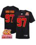 Felix Anudike-Uzomah 97 Kansas City Chiefs Super Bowl LVIII Champions 4X Fashion Game YOUTH Jersey – Carbon Black