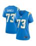 Foster Sarell 73 Los Angeles Chargers Women’s Game Jersey – Powder Blue