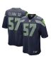 Frank Clark 57 Seattle Seahawks Game Men Jersey – College Navy