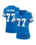 Frank Ragnow 77 Detroit Lions Women’s Team Game Jersey – Blue