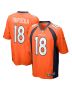 Frank Tripucka 18 Denver Broncos Men Retired Jersey – Orange