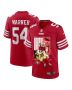 Fred Warner 54 San Francisco 49ers All-Pro Fred Game Men Jersey – Scarlet