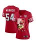 Fred Warner 54 San Francisco 49ers All-Pro Fred Women Game Jersey – Scarlet