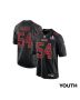 Fred Warner 54 San Francisco 49ers Super Bowl LVIII Patch Fashion Game YOUTH Jersey – Carbon Black