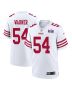 Fred Warner 54 San Francisco 49ers Super Bowl LVIII Patch Game Men Jersey – White