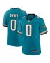 Gabe Davis 0 Jacksonville Jaguars Prowler Throwback Player Game Men Jersey – Teal