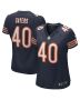 Gale Sayers 40 Chicago Bears Women Game Retired Jersey – Navy